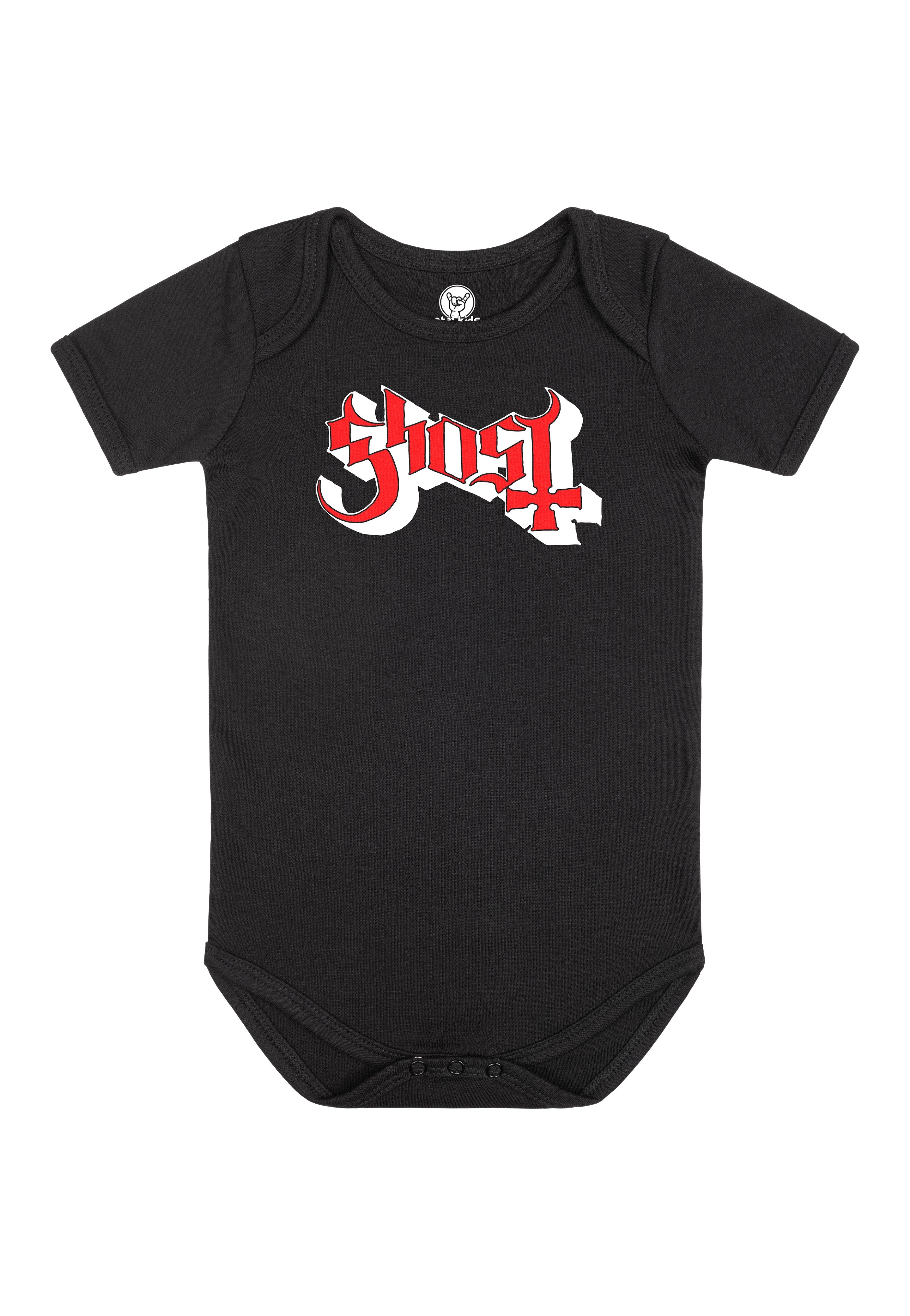 Ghost - Logo Babygrow Black/Red - Bodysuit | Men-Image