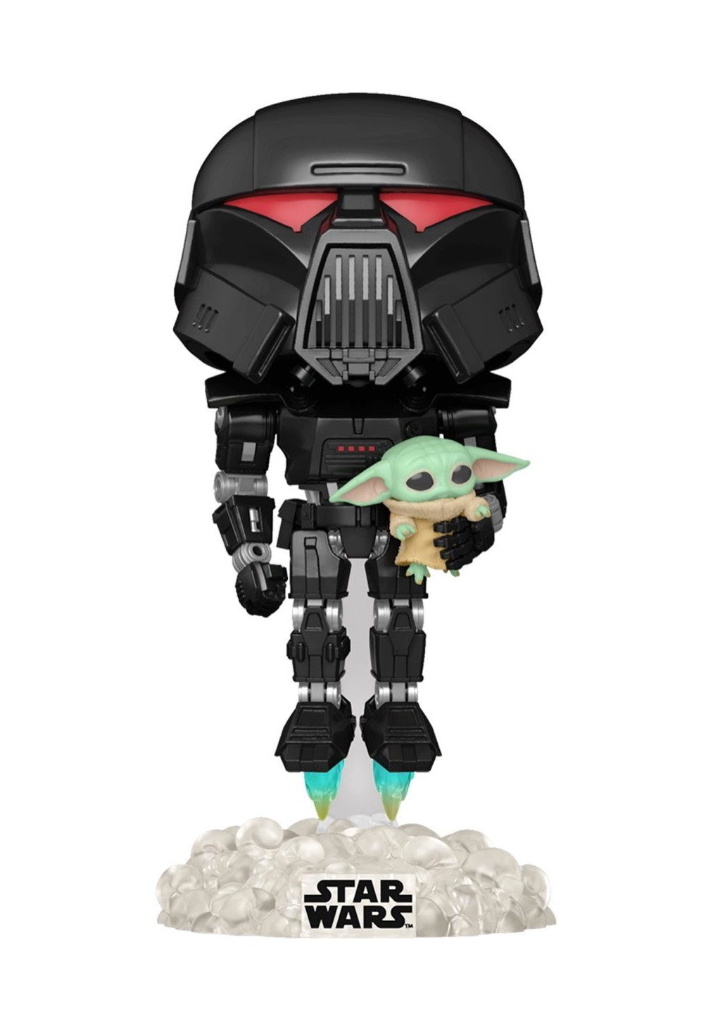 The Mandalorian - Dark Trooper w/Child (GW) POP! Bobble Head - Funko Pop | Neutral-Image