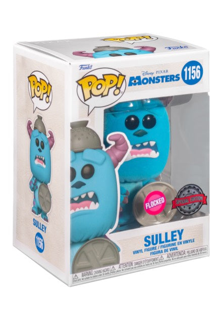 Monsters Inc. - Sulley w/Lid Flocked POP! Vinyl - Funko Pop | Neutral-Image