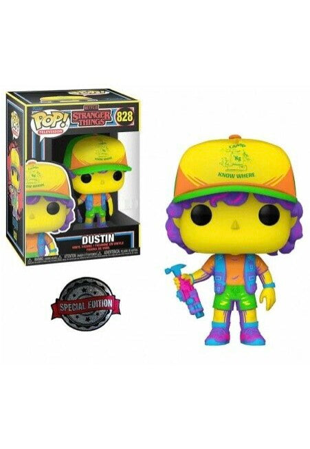 Stranger Things - Dustin In Beef Tee (Blacklight) POP! Vinyl - Funko Pop | Neutral-Image