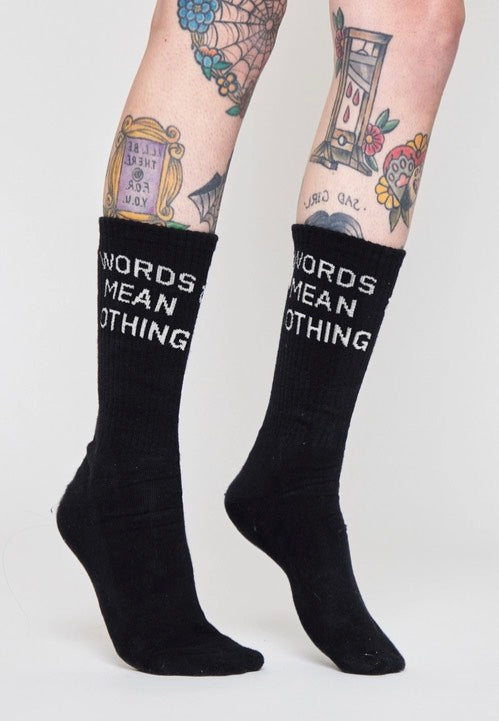 Broken Promises - The Motto Black - Socks | Neutral-Image