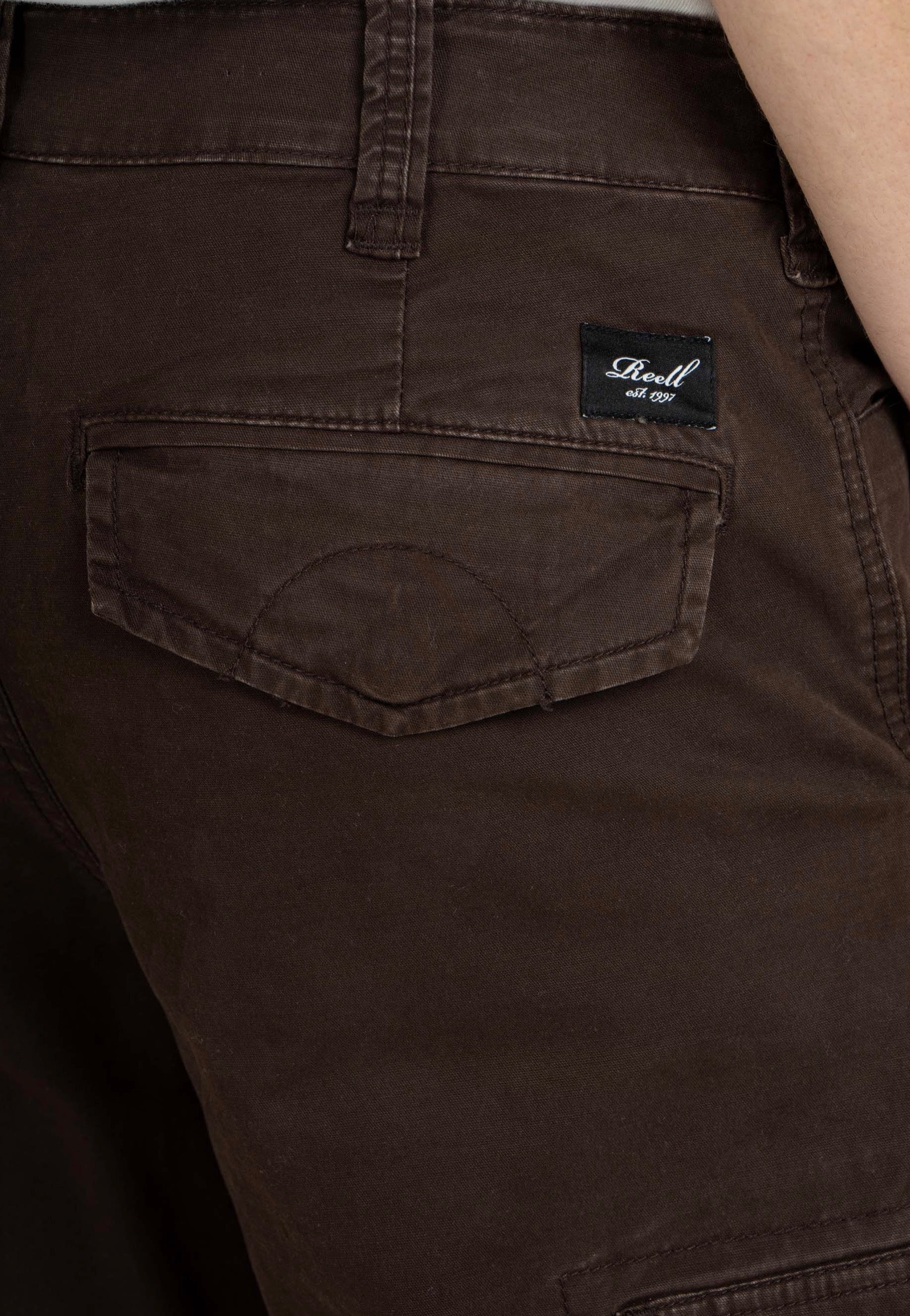 REELL - Flex Cargo LC Mole Brown Used - Pants | Men-Image