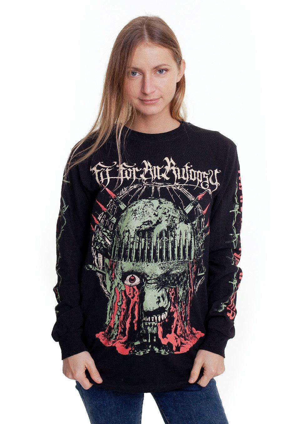 Fit For An Autopsy - Man Is The Cancer - Longsleeve | Women-Image