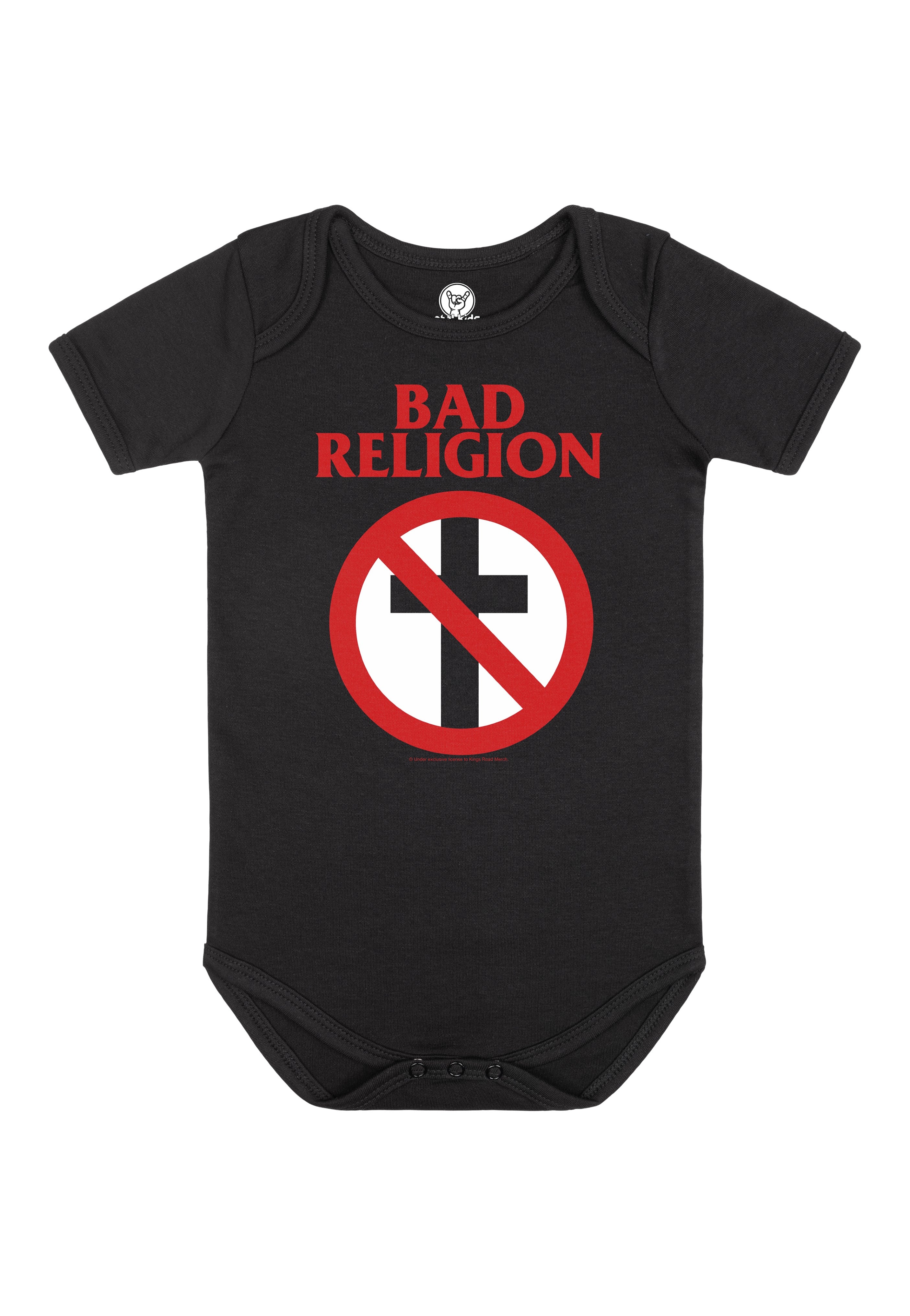 Bad Religion - Cross Buster Babygrow Black/Red - Bodysuit | Men-Image