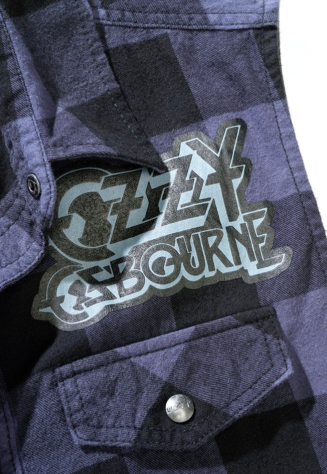 Brandit x Ozzy Osbourne - Check - Shirt | Neutral-Image