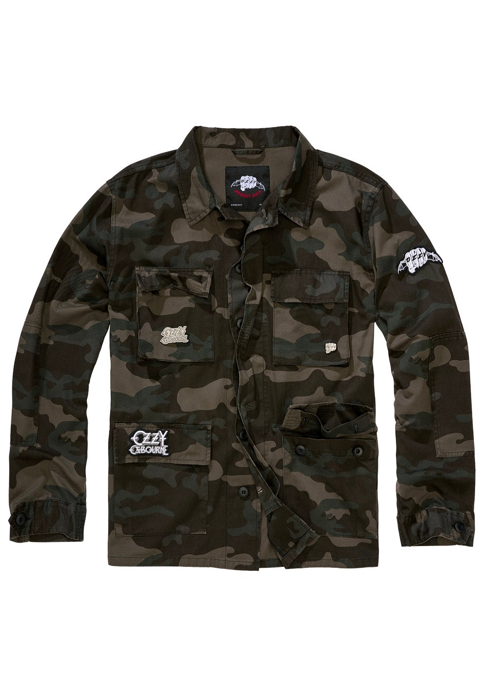 Brandit x Ozzy Osbourne - BDU Jacket Camo - Jacket | Neutral-Image