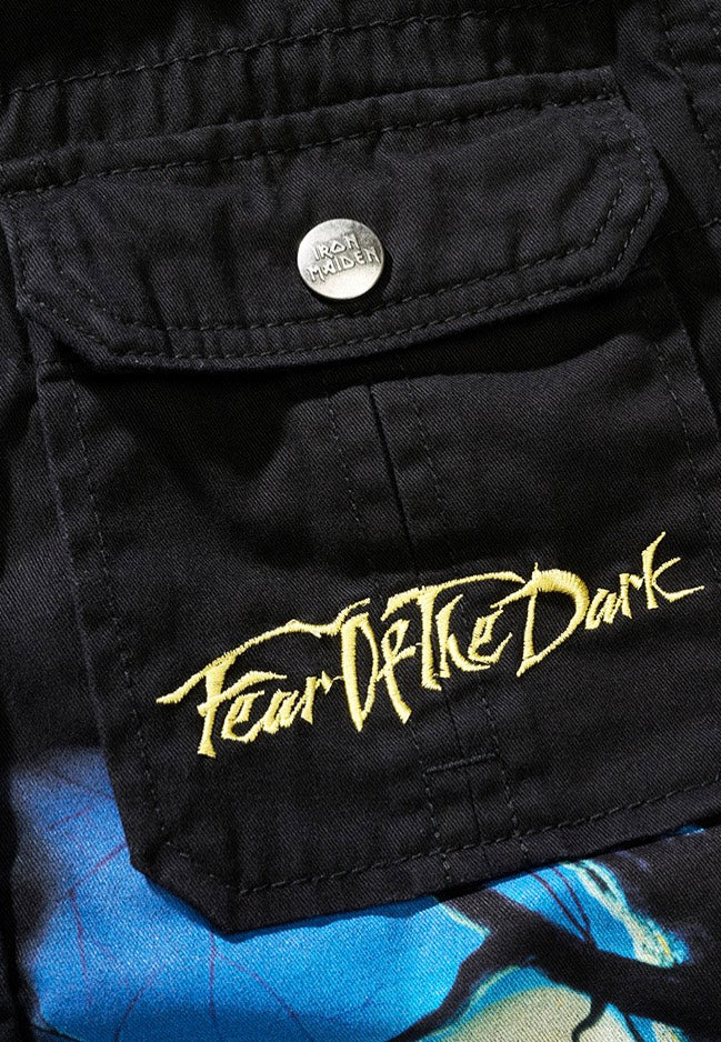 Brandit x Iron Maiden - Fear Of The Dark Vintage - Vest | Neutral-Image