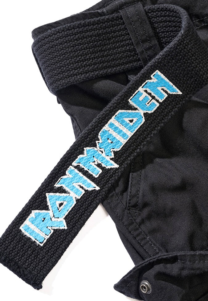 Brandit x Iron Maiden - Savage Fear Of The Dark - Shorts | Neutral-Image