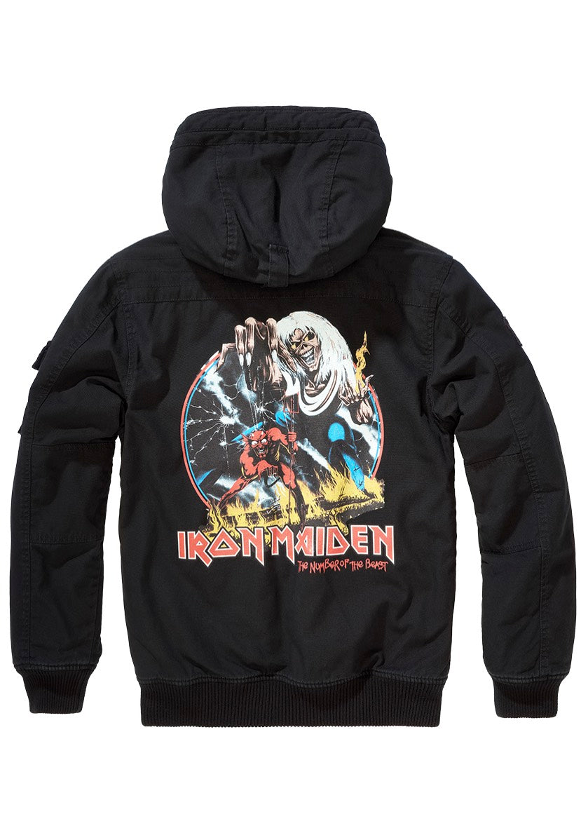 Brandit x Iron Maiden - IRM Bronx - Jacket | Neutral-Image