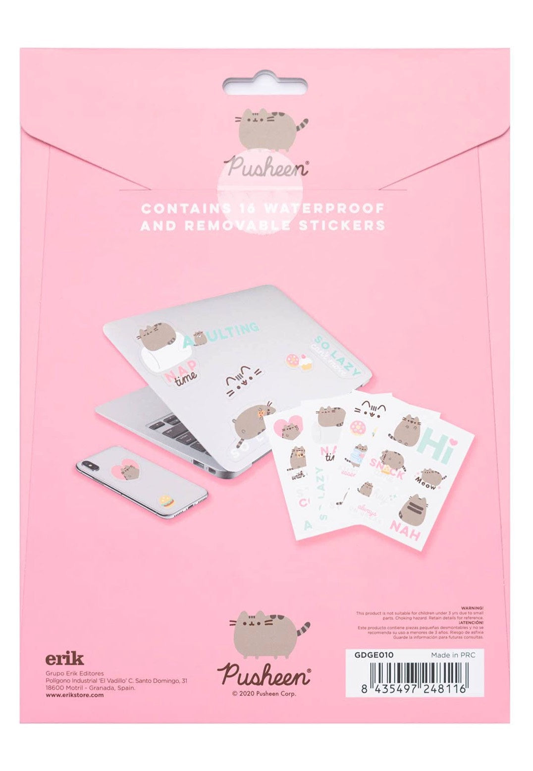 Pusheen - Gadgets 4 Sheets - Sticker | Neutral-Image