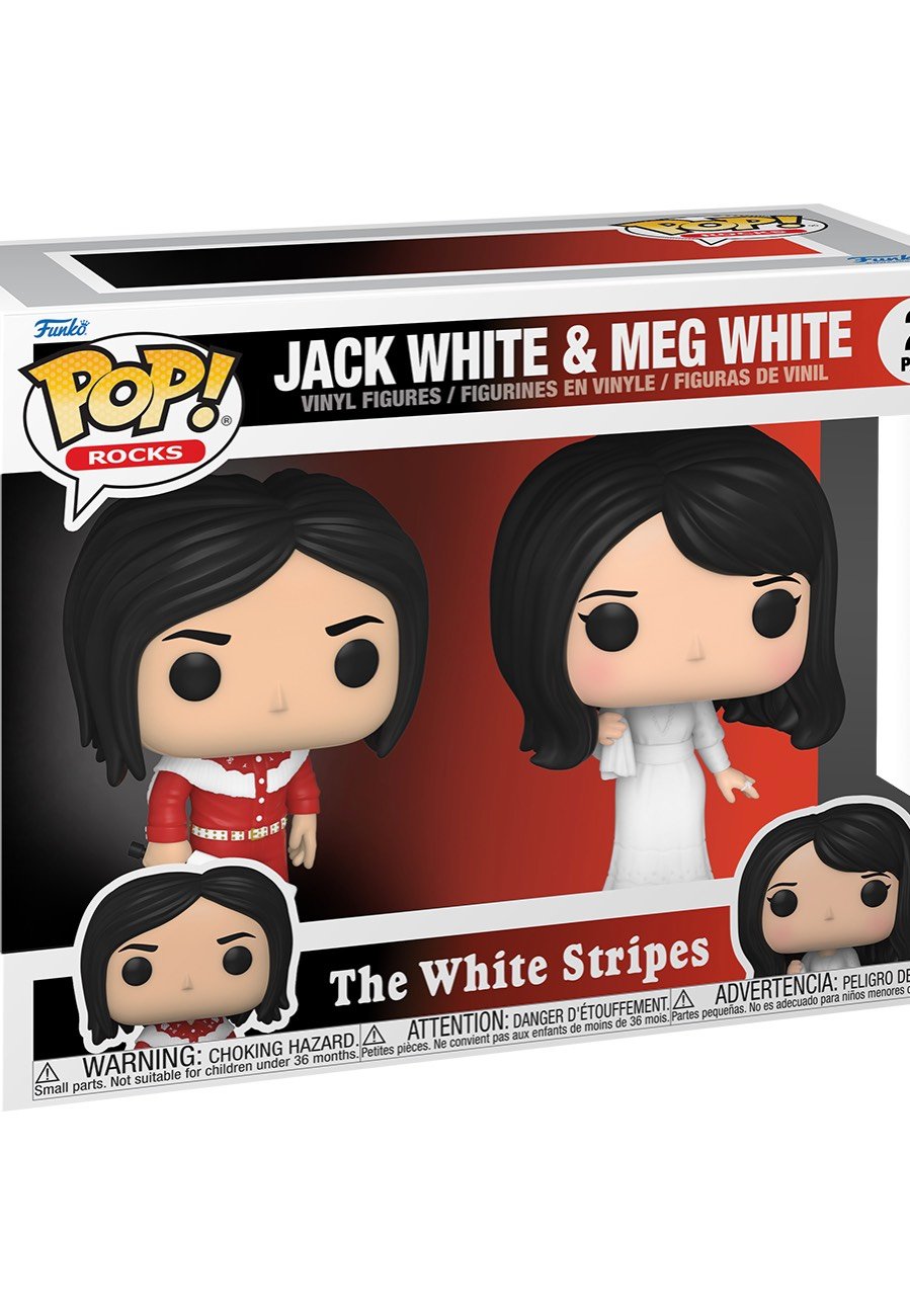 The White Stripes - Jack White & Meg White POP! Vinyl - Funko Pop | Neutral-Image