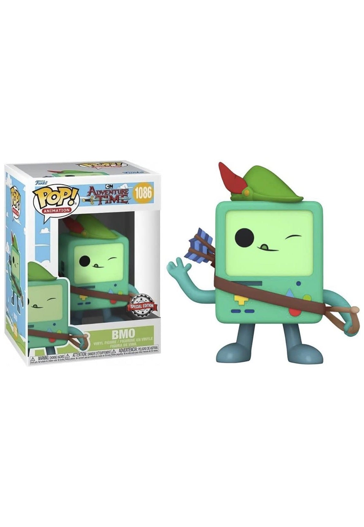 Adventure Time - BMO w/Bow POP! Vinyl - Funko Pop | Neutral-Image