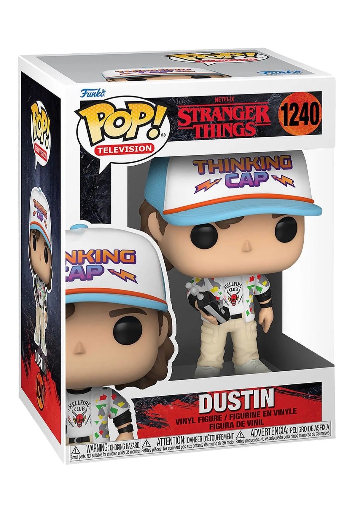 Stranger Things - Dustin Season 4 POP! Vinyl - Funko Pop | Neutral-Image