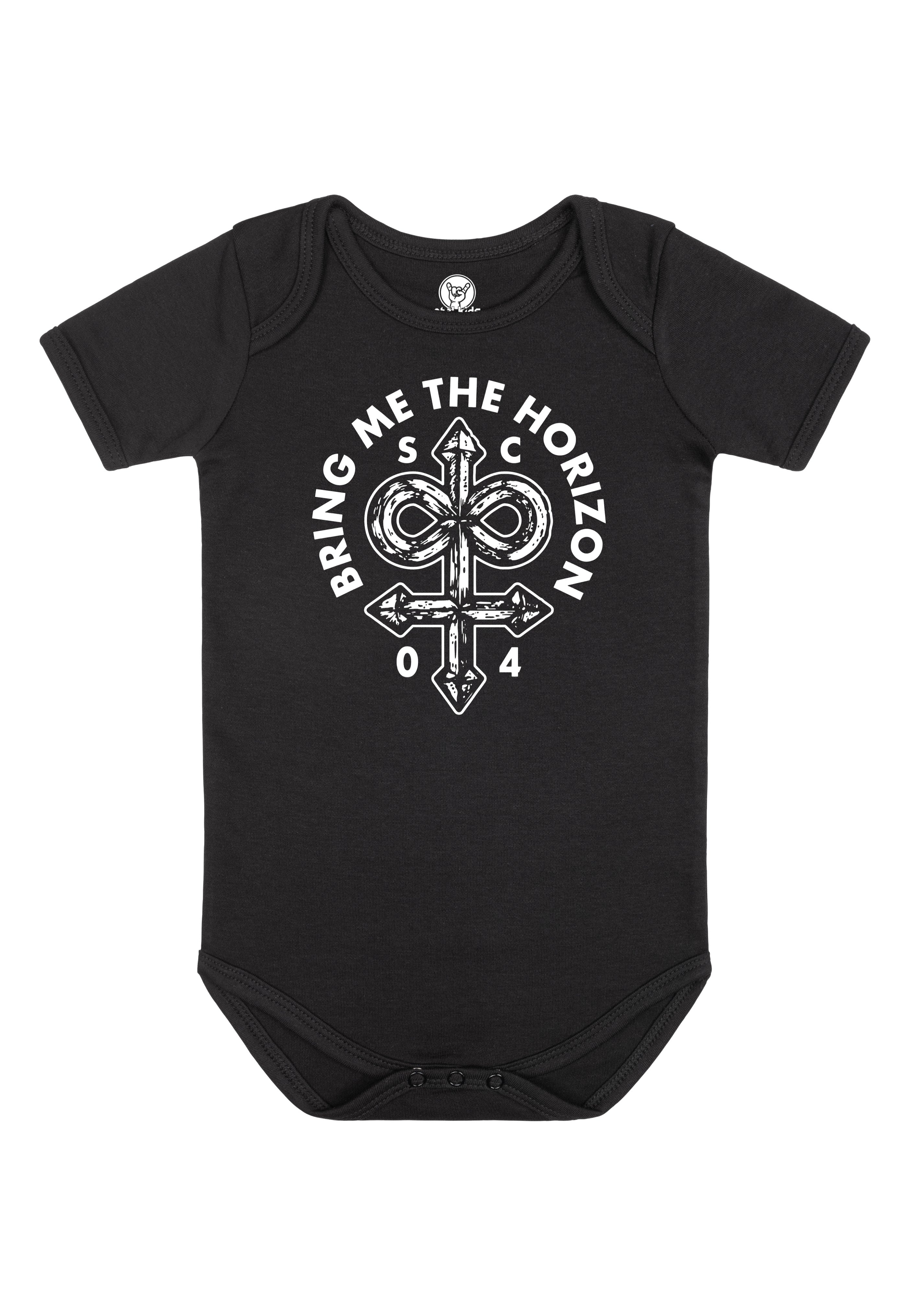 Bring Me The Horizon - Infinite Unholy Babygrow Black/White - Bodysuit | Men-Image