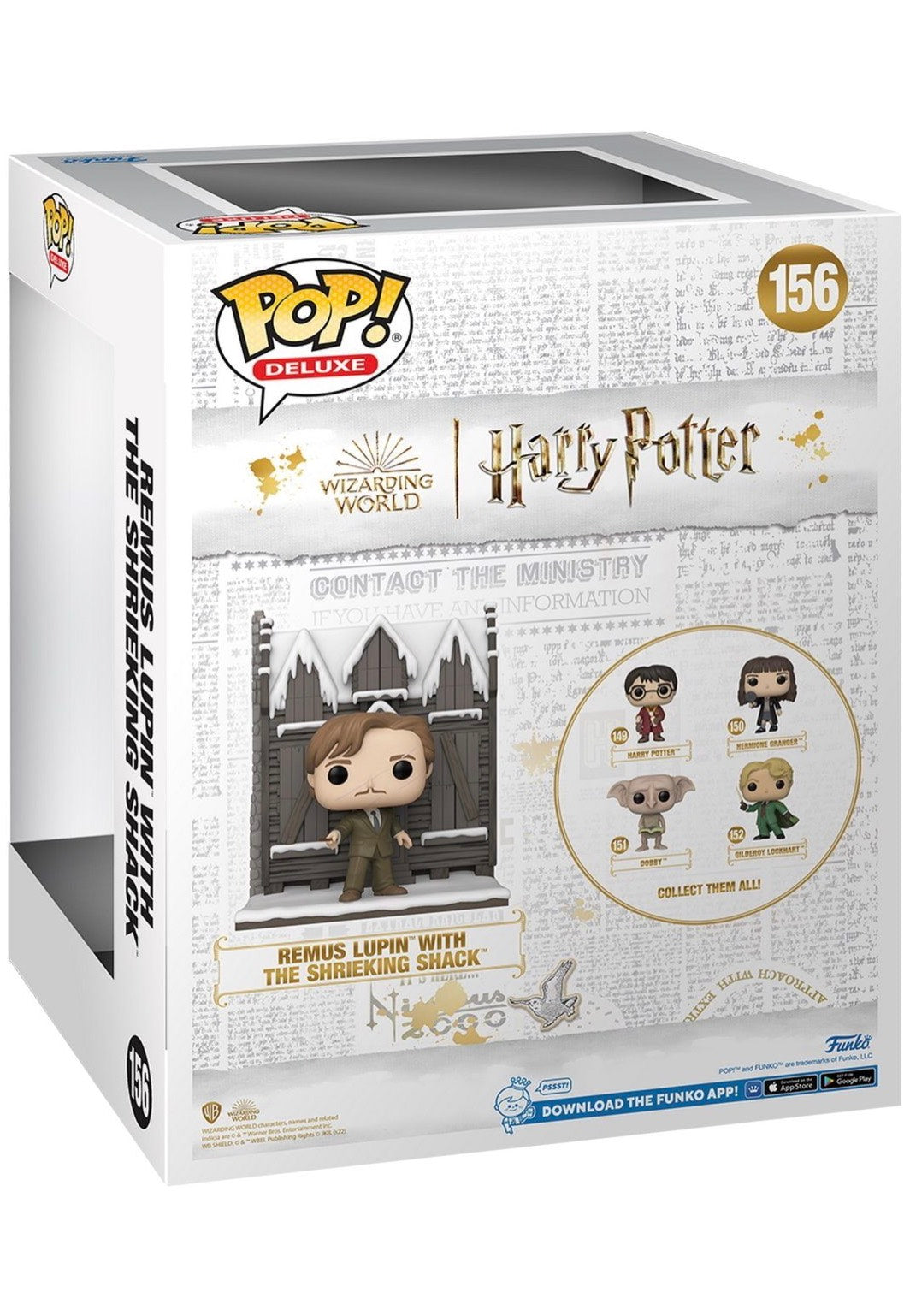 Harry Potter - Hogsmeade: Shrieking Shack w/Lupin POP! Deluxe - Funko Pop | Neutral-Image