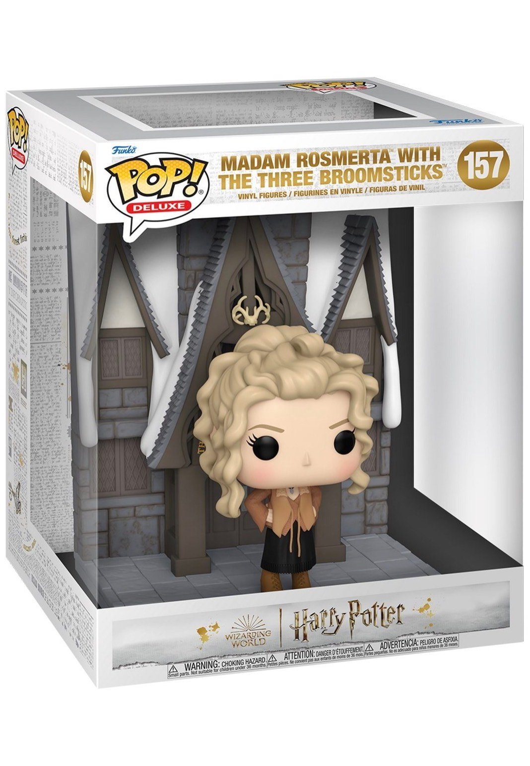 Harry Potter - Hogsmeade: 3 Broomsticks w/Madam Rosmerta POP! Deluxe - Funko Pop | Neutral-Image