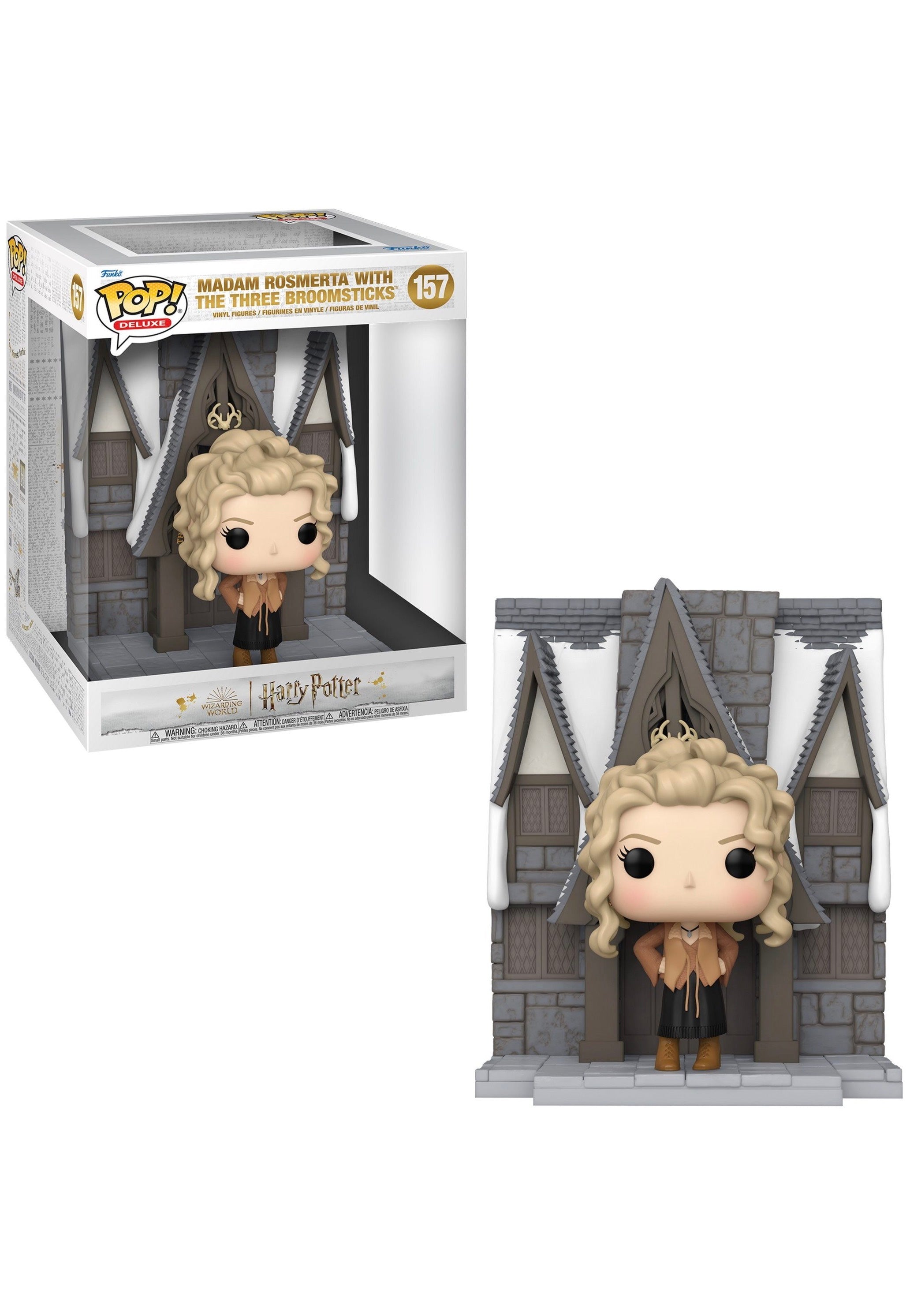 Harry Potter - Hogsmeade: 3 Broomsticks w/Madam Rosmerta POP! Deluxe - Funko Pop | Neutral-Image