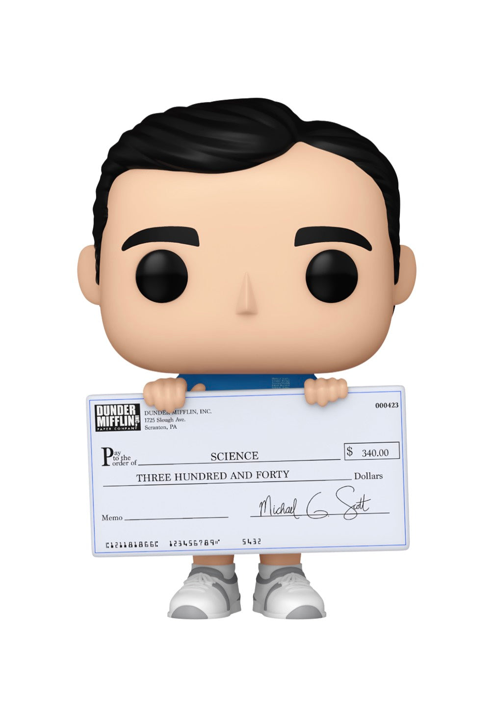 The Office - Michael w/Check POP! Vinyl - Funko Pop | Neutral-Image