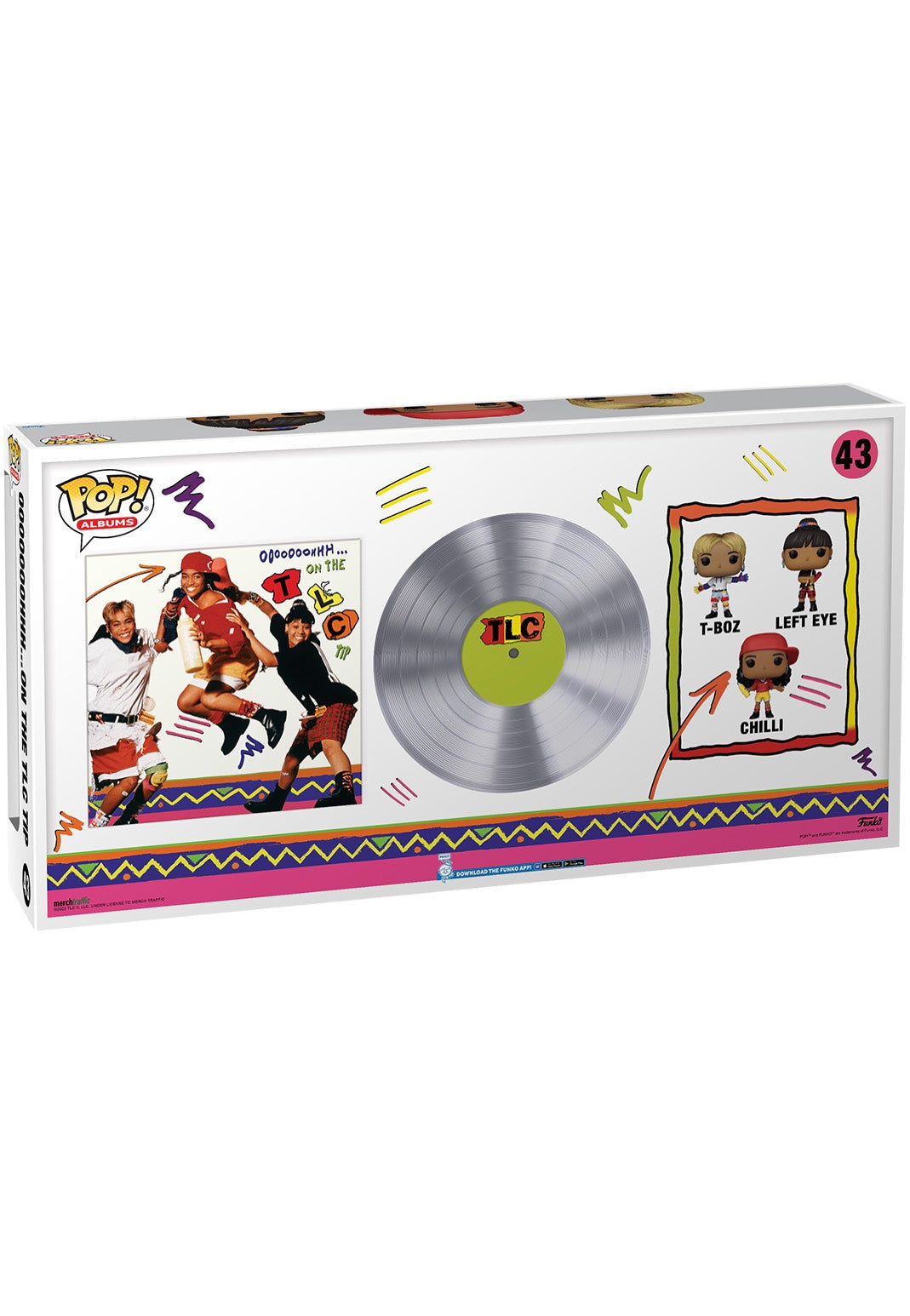 TLC - Oooh On The TLC Trip POP! Albums - Funko Pop | Neutral-Image