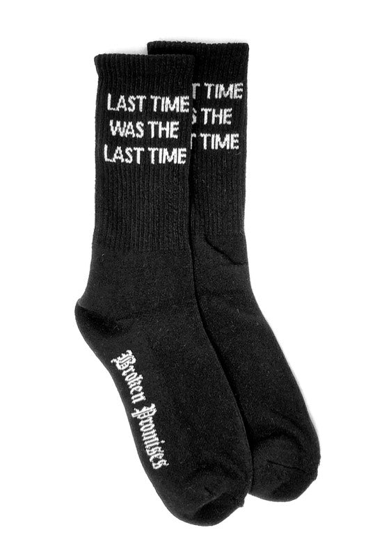 Broken Promises - The Last Time Black - Socks | Neutral-Image