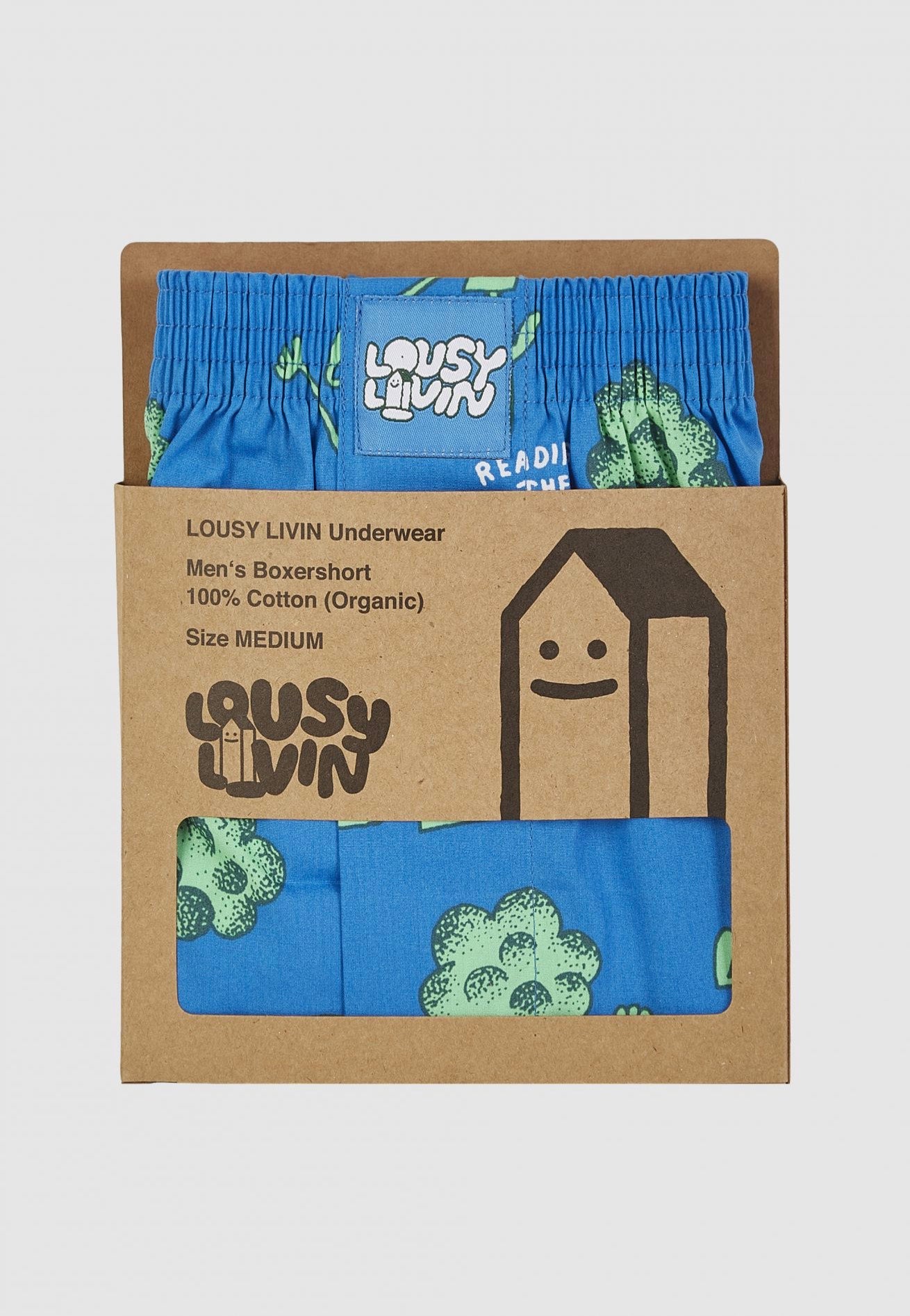 Lousy Livin - Broccoli Directoire Blue - Boxershorts | Men-Image