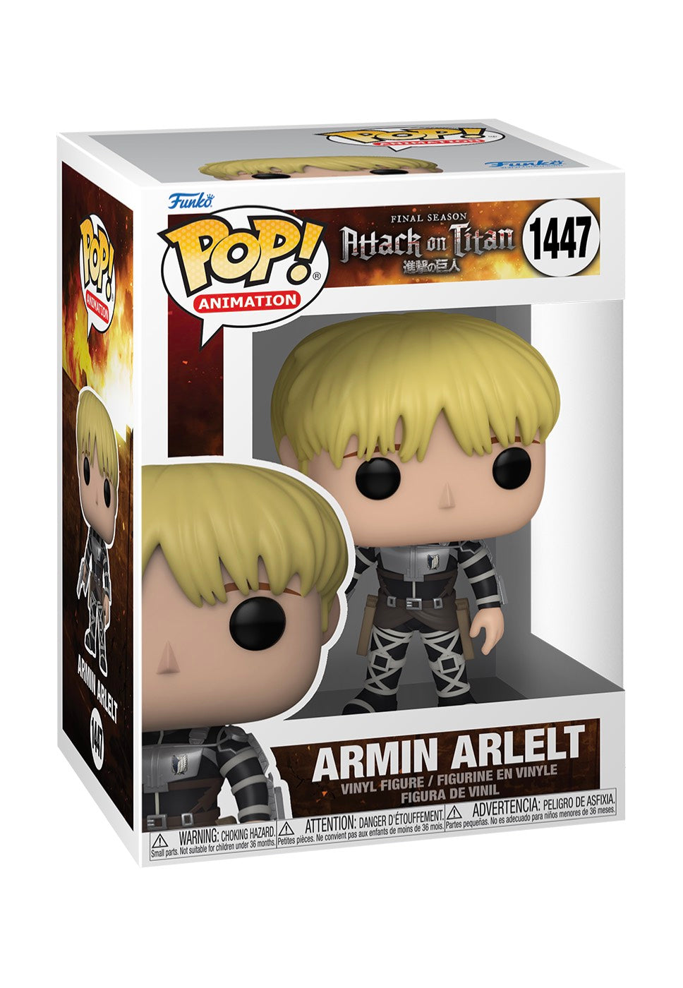 Attack On Titan - Season 5: Armin Arlert w/Chase POP! Vinyl - Funko Pop | Neutral-Image