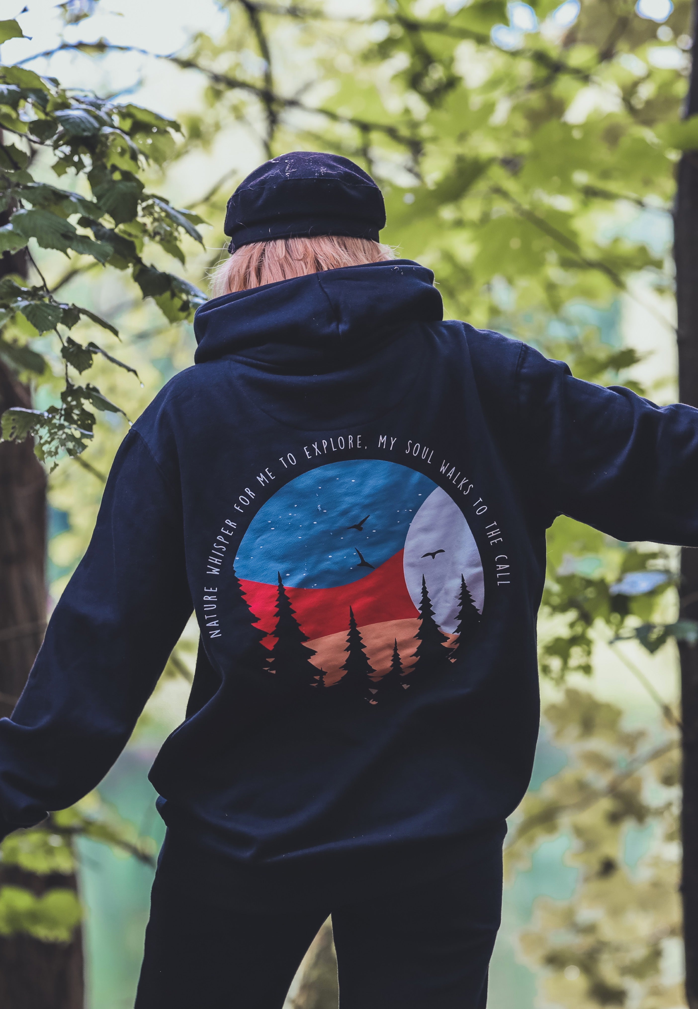 Tom Native - Trees - Hoodie | Men-Image