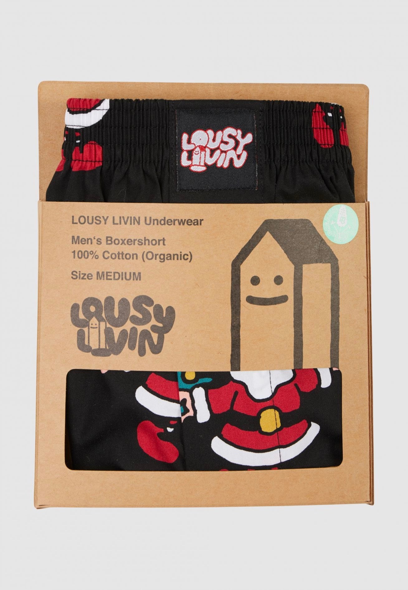 Lousy Livin - Santa Black - Boxershorts | Men-Image