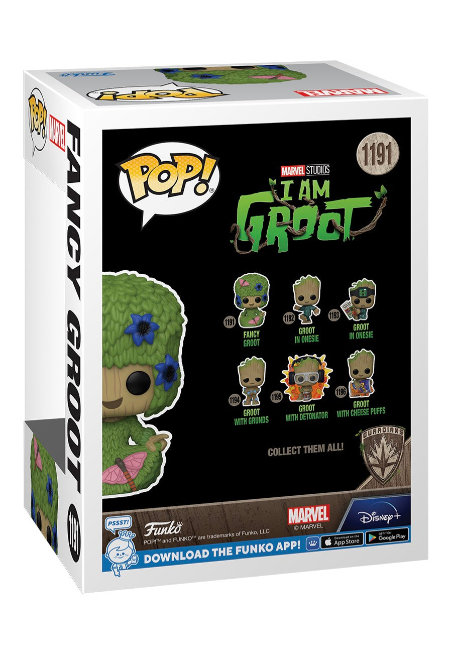 Guardians Of The Galaxy - Groot (Marie Hair) POP! Bobble-Head - Funko Pop | Neutral-Image