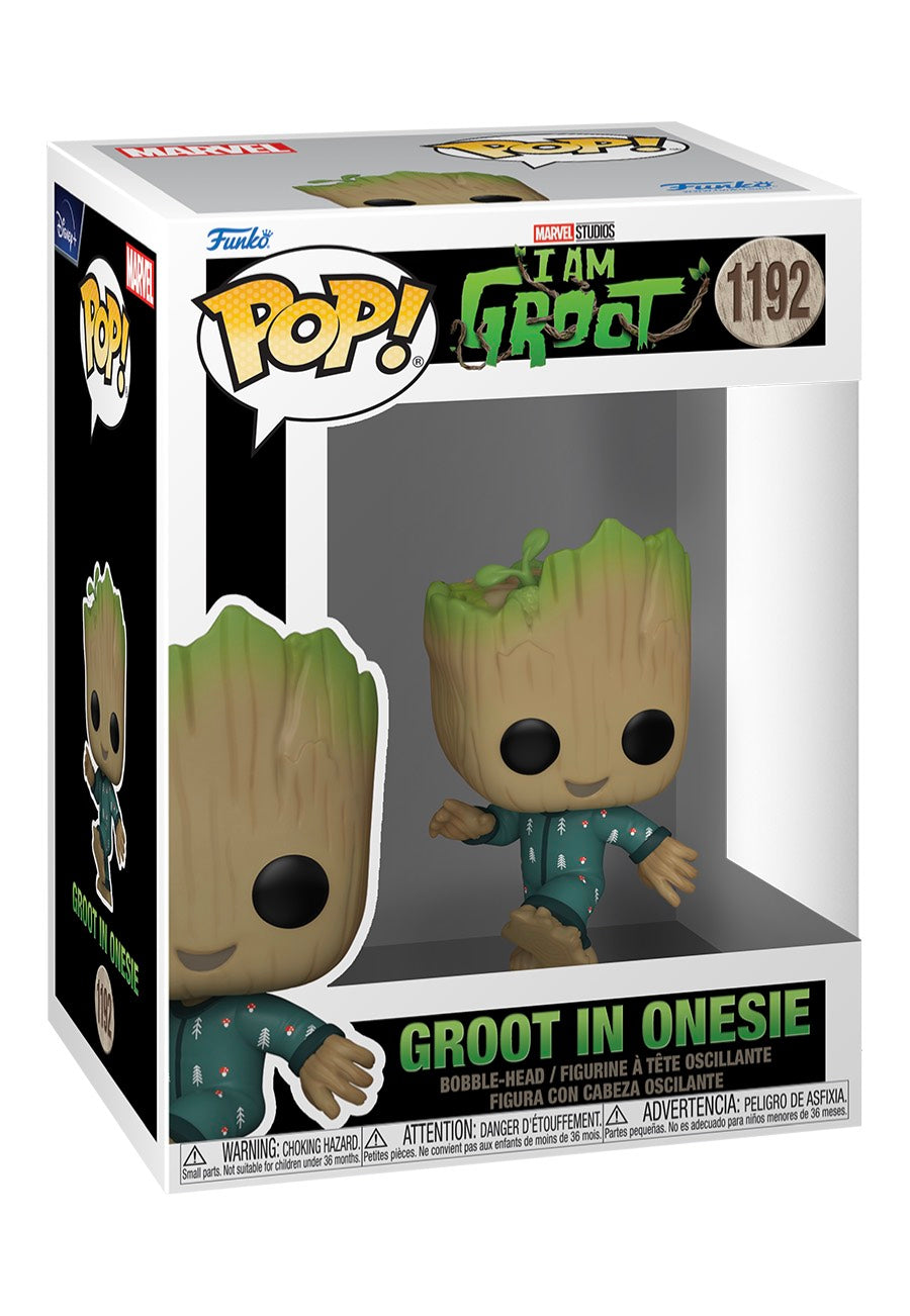 Guardians Of The Galaxy - Groot PJs (Dancing) POP! Bobble-Head - Funko Pop | Neutral-Image