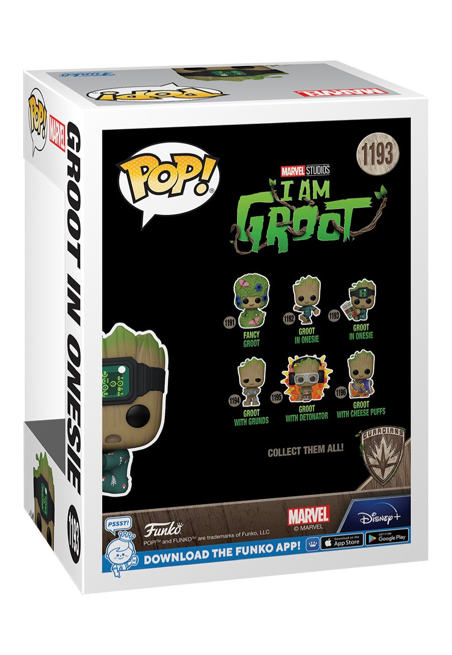 Guardians Of The Galaxy - Groot PJs w/Book POP! Bobble-Head - Funko Pop | Neutral-Image