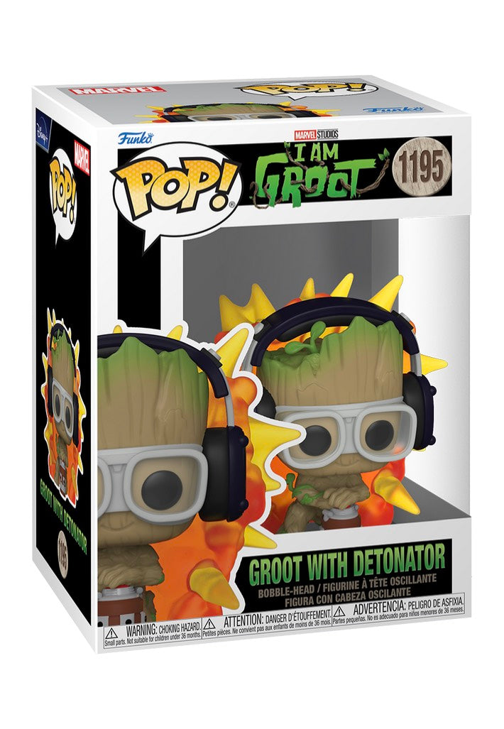 Guardians Of The Galaxy - Groot w/Detonator POP! Bobble-Head - Funko Pop | Neutral-Image