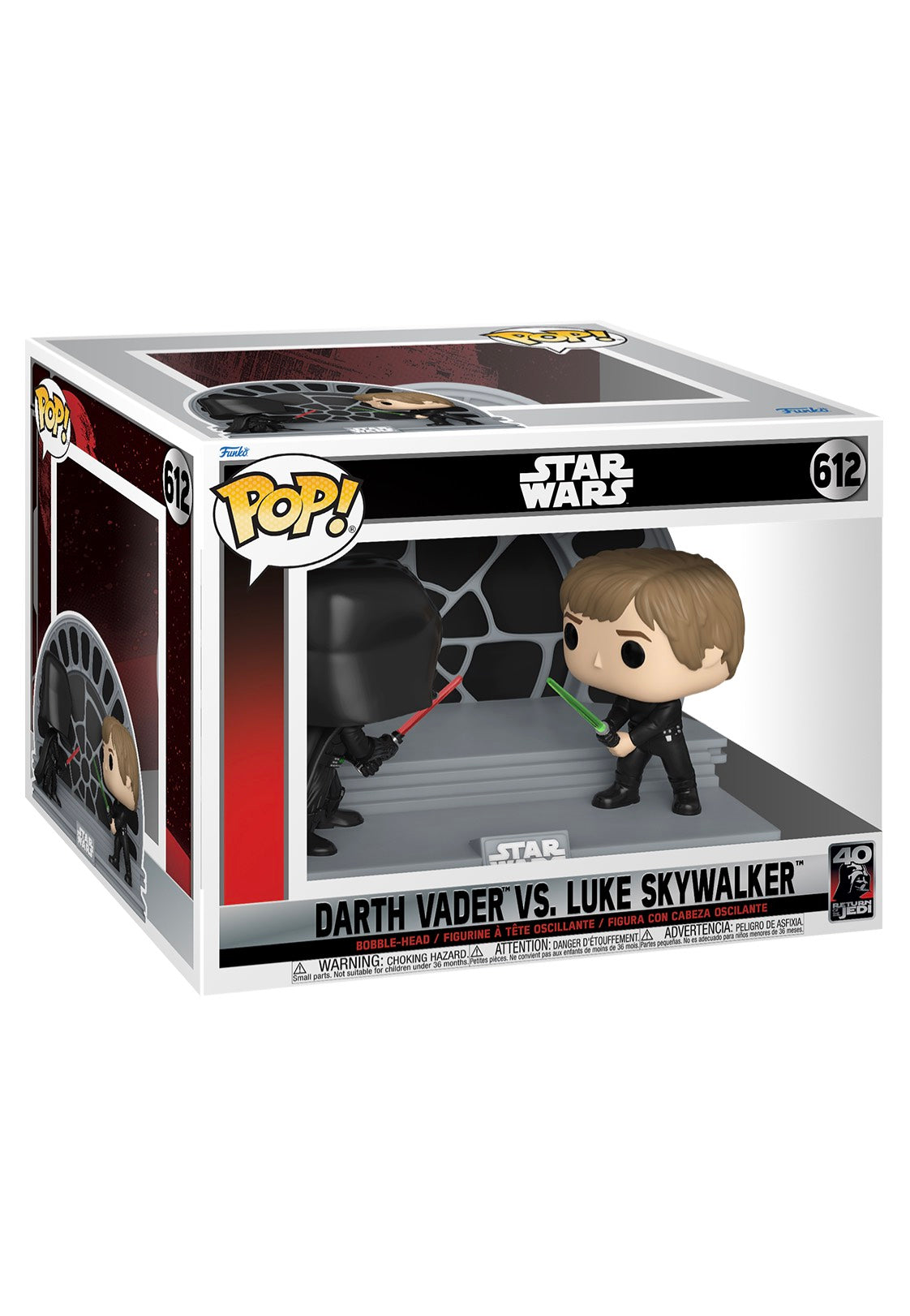 Star Wars - Return Of The Jedi 40th: Luke vs Vader POP! Bobble-Head - Funko Pop | Neutral-Image