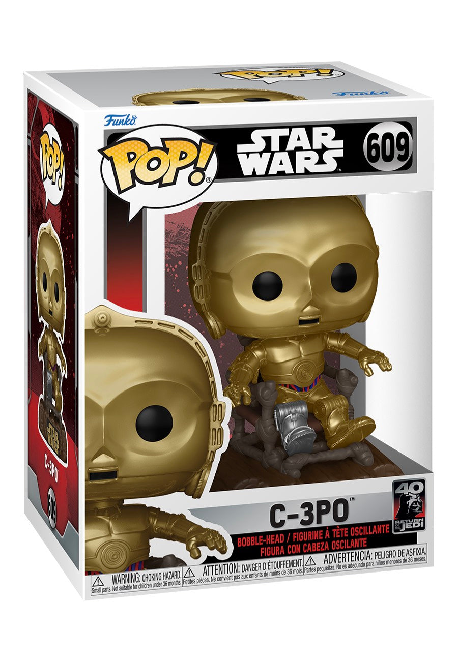 Star Wars - Return Of The Jedi 40th: C3PO In Chair POP! Booble-Head - Funko Pop | Neutral-Image