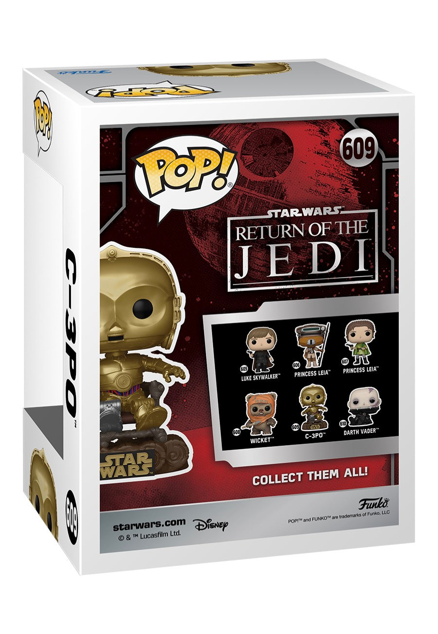 Star Wars - Return Of The Jedi 40th: C3PO In Chair POP! Booble-Head - Funko Pop | Neutral-Image