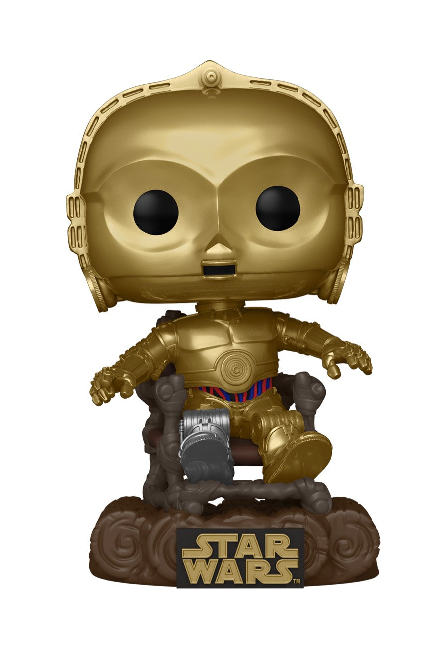 Star Wars - Return Of The Jedi 40th: C3PO In Chair POP! Booble-Head - Funko Pop | Neutral-Image