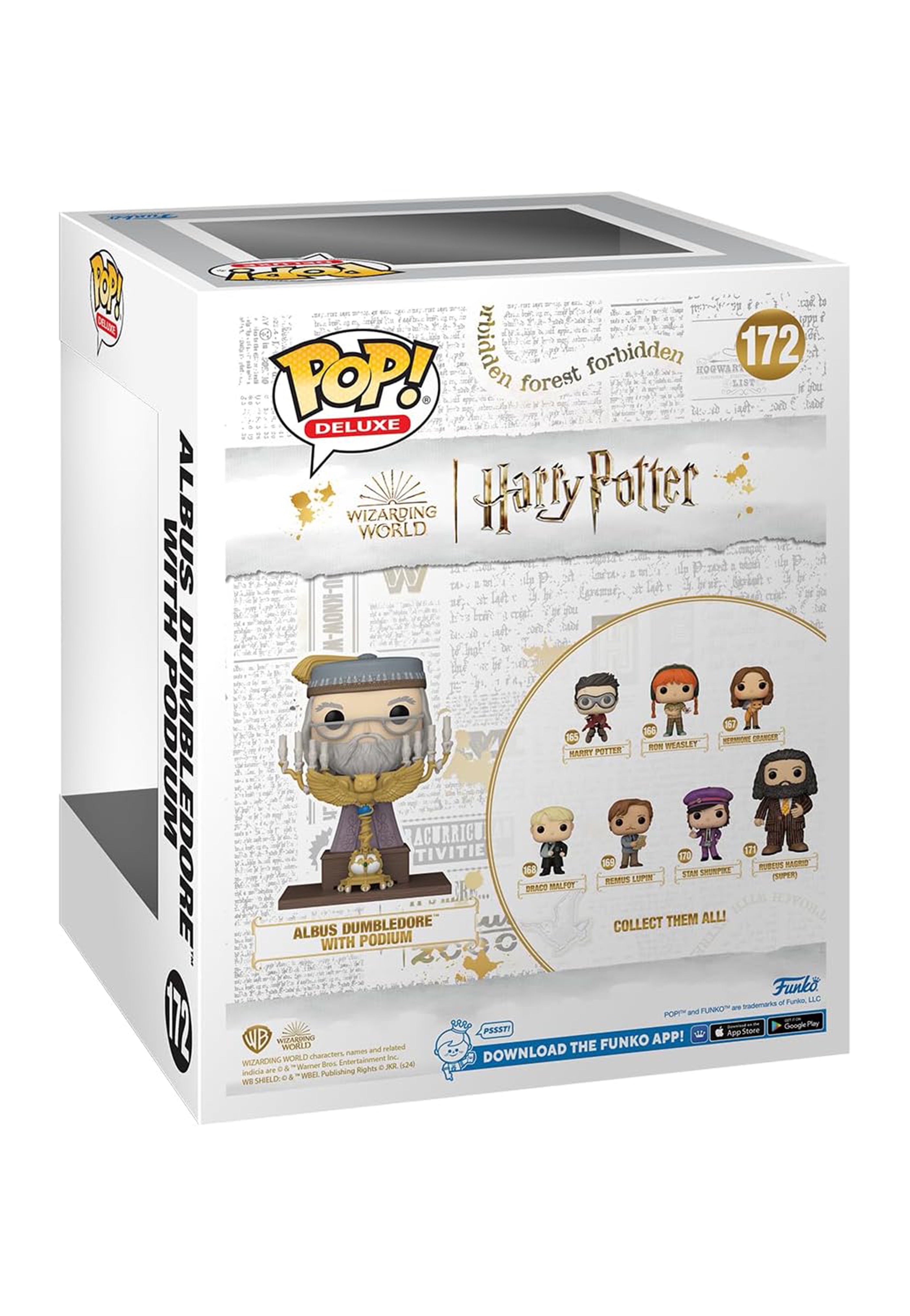 Harry Potter - Dumbledore w/Podium POP! Deluxe - Funko Pop | Neutral-Image