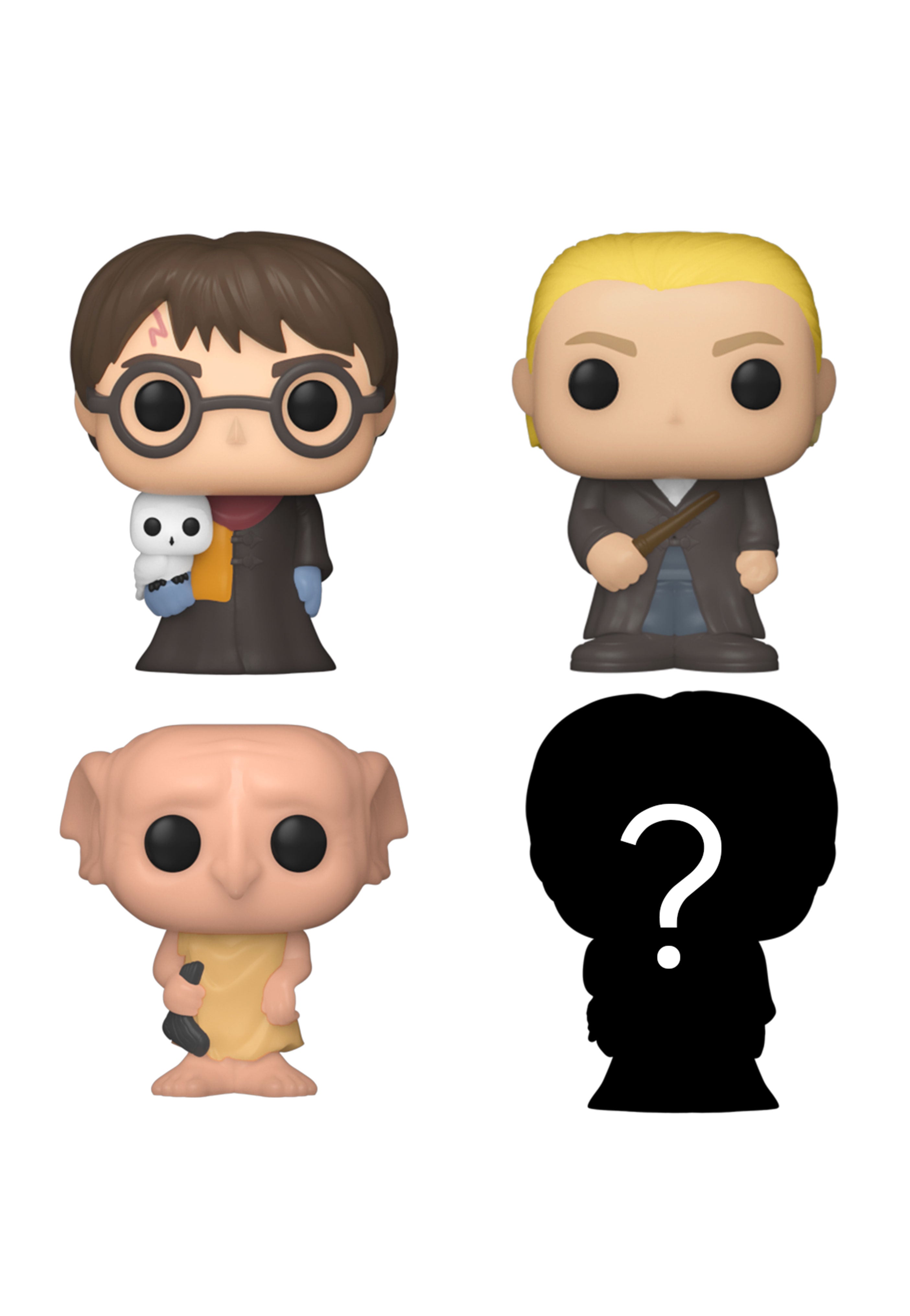 Harry Potter - Harry In Robe w/Scarf Bitty POP! 4PK - Funko Pop | Neutral-Image