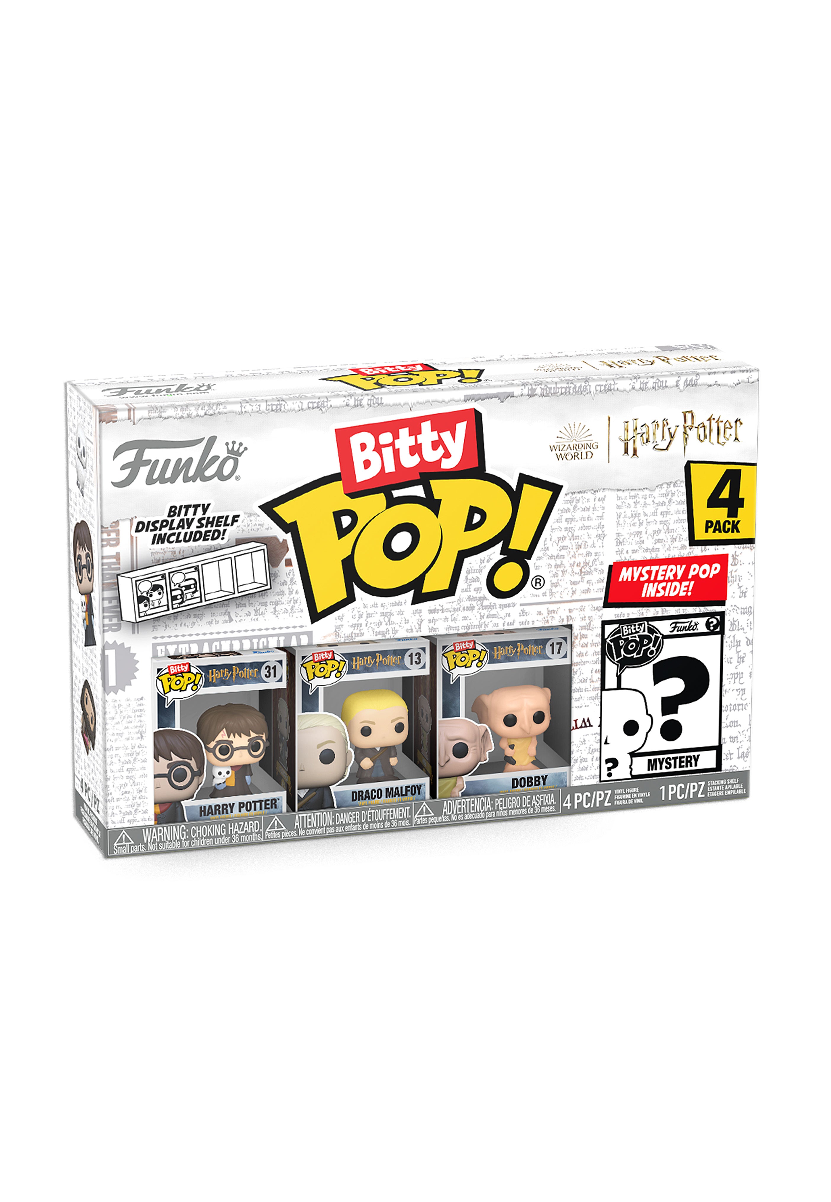 Harry Potter - Harry In Robe w/Scarf Bitty POP! 4PK - Funko Pop | Neutral-Image