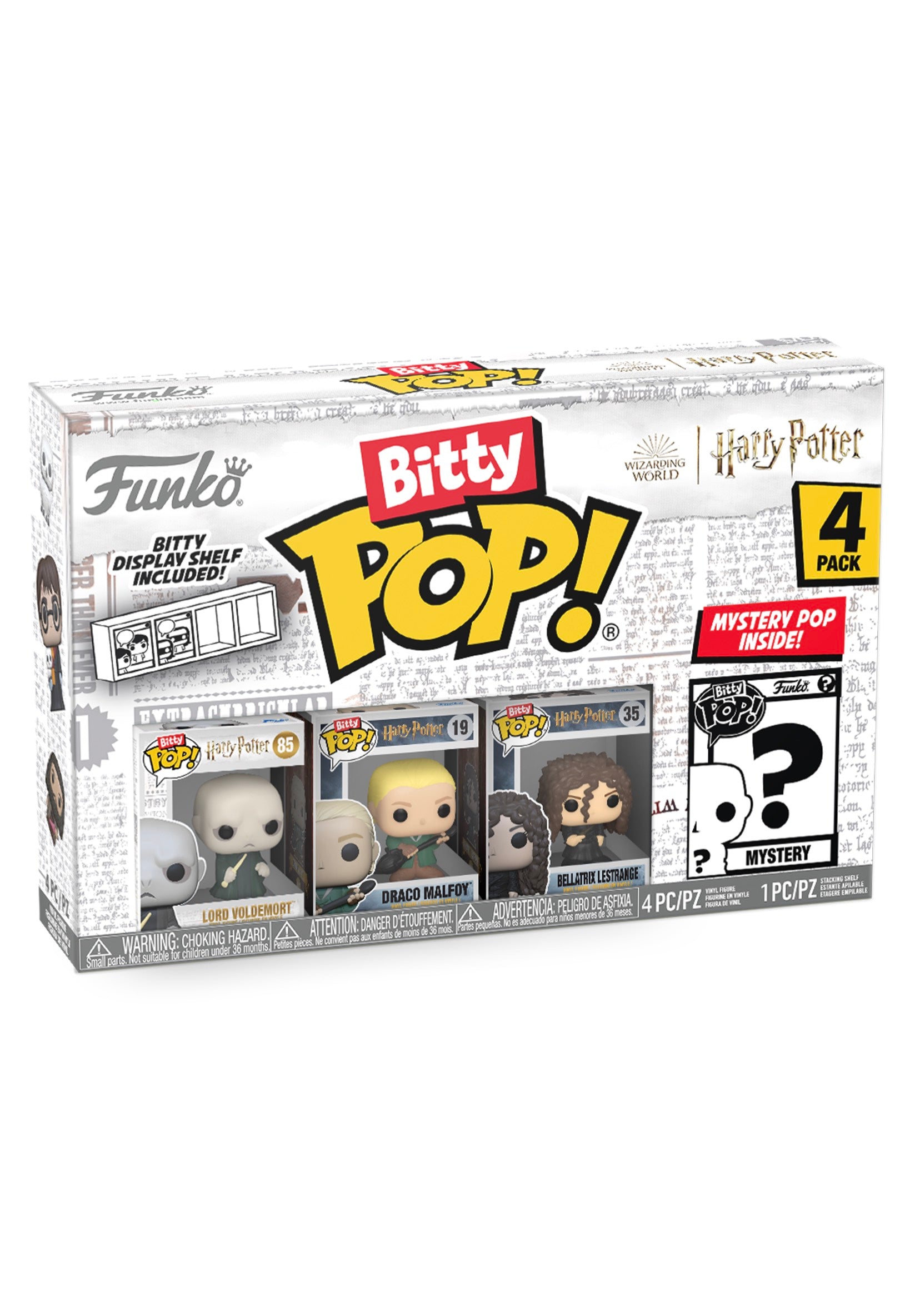 Harry Potter - Voldemort Bitty POP! 4PK - Funko Pop | Neutral-Image