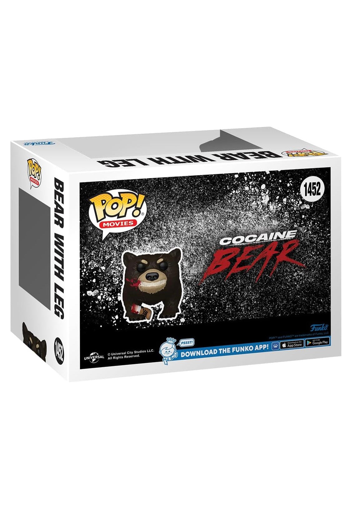 Cocaine Bear - Bear w/ Leg (BD) POP! Vinyl - Funko Pop | Neutral-Image