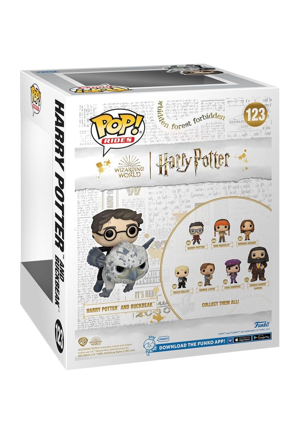 Harry Potter - Harry & Buckbeak POP! Rides Deluxe - Funko Pop | Neutral-Image