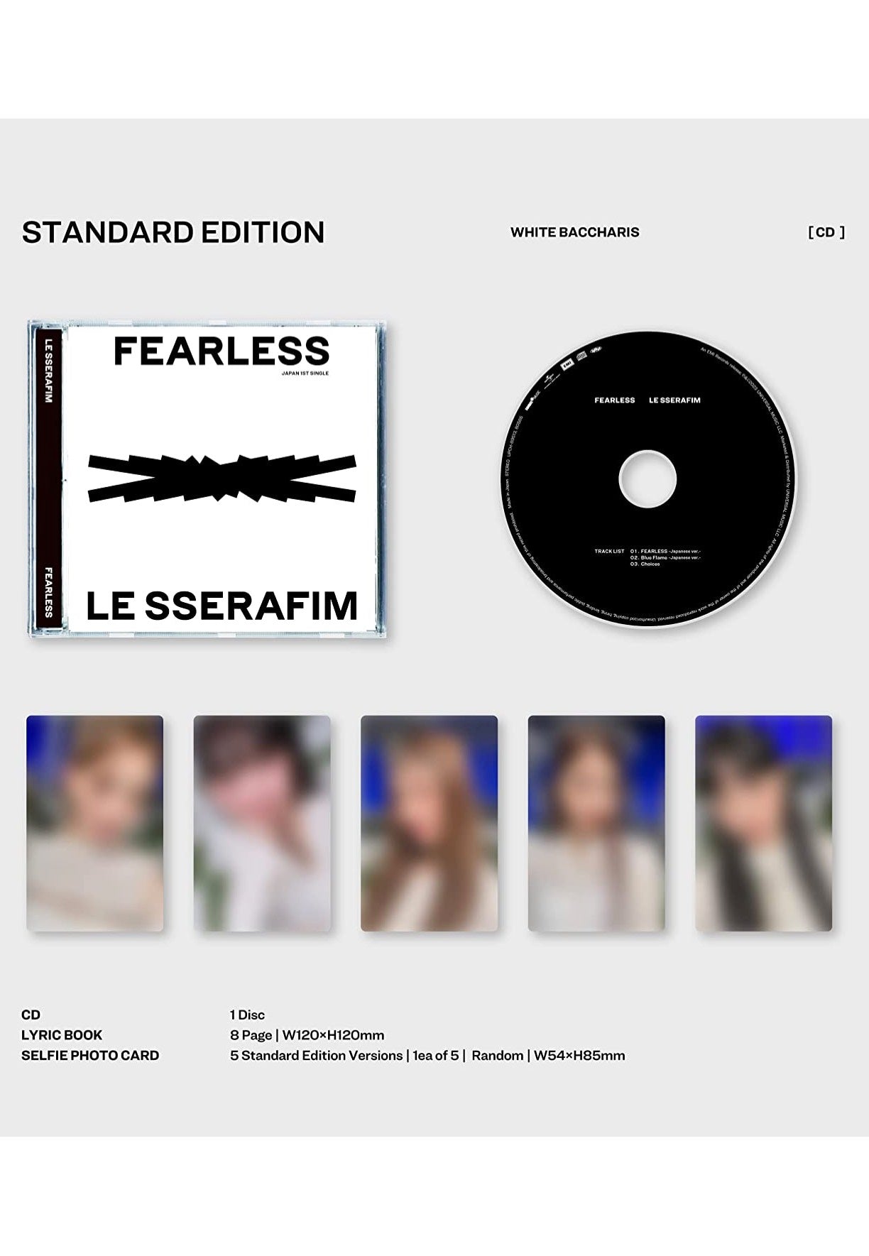 Le Sserafim - Fearless (Standard Edition) - CD | Neutral-Image