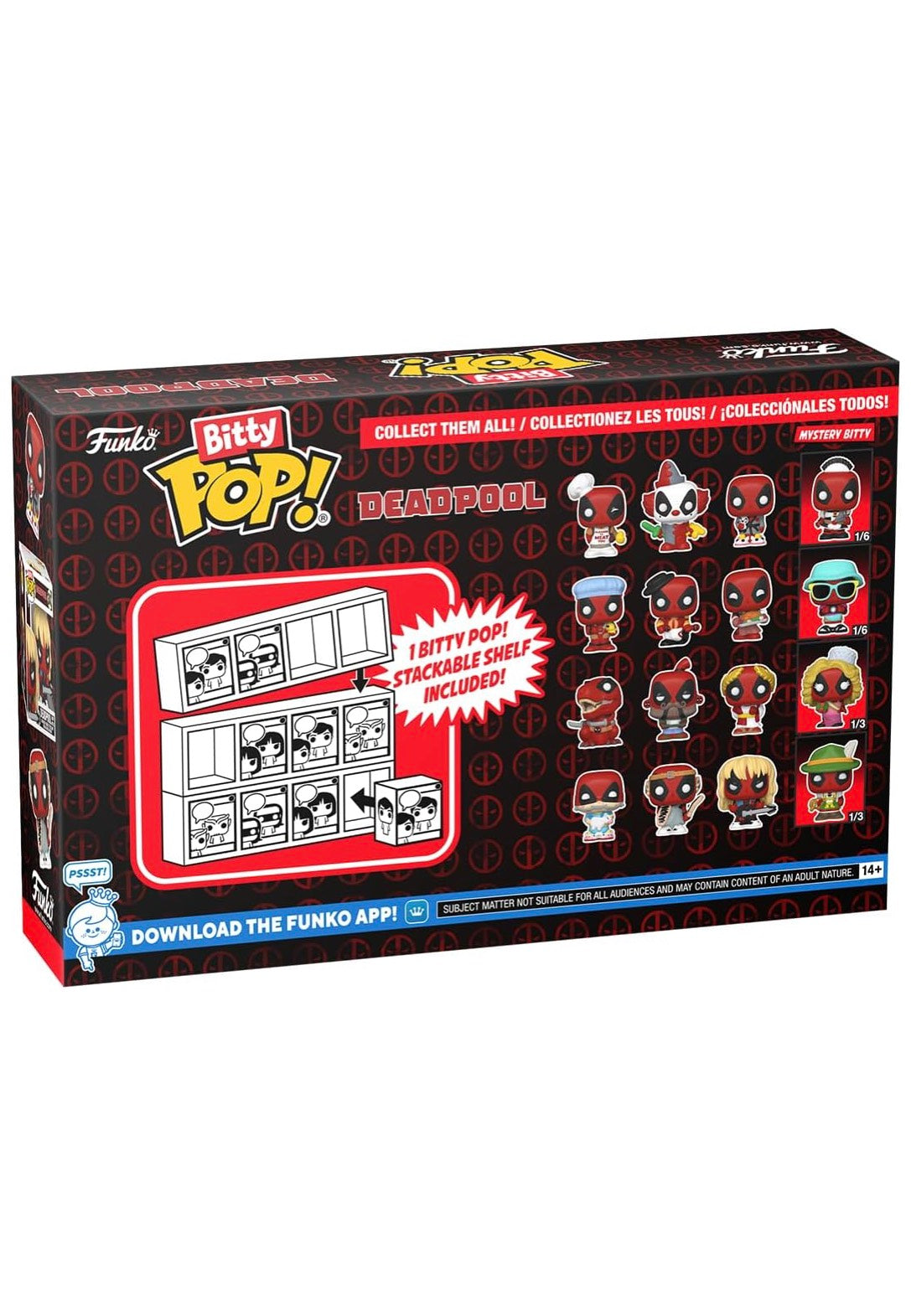 Deadpool - BBQ Master Bitty POP! 4PK - Funko Pop | Neutral-Image