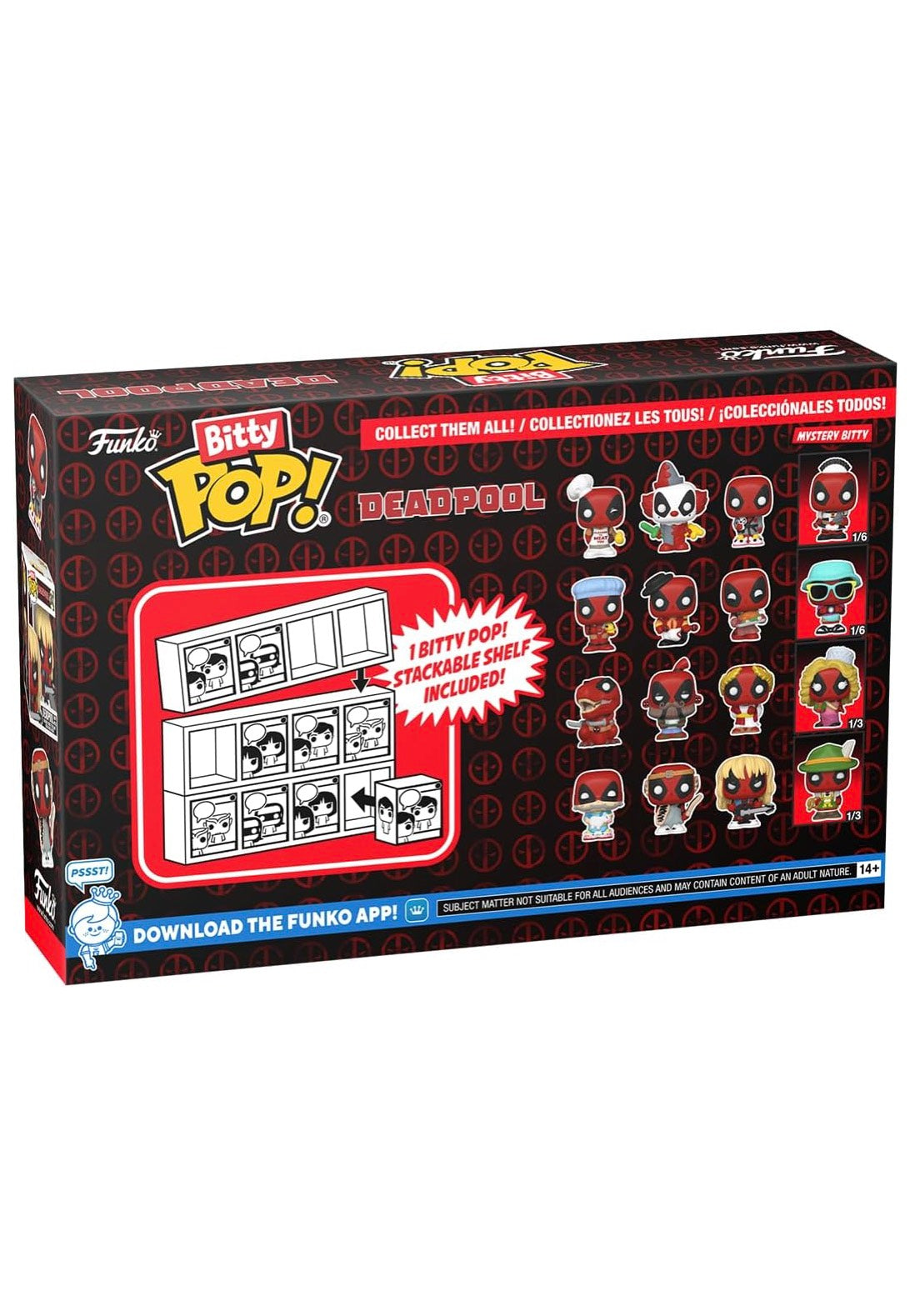 Deadpool - Bathtime Bitty POP! 4PK - Funko Pop | Neutral-Image