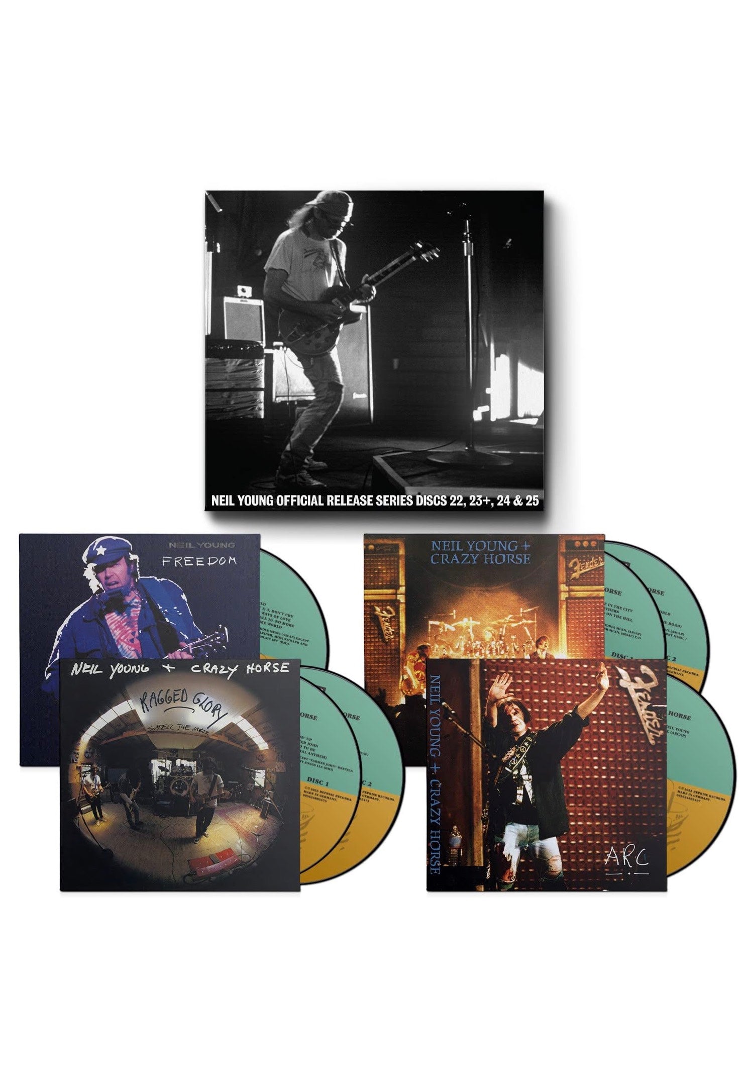 Neil Young - Official Release Series Discs 22, 23+, 24 & 25 - 6 CD | Neutral-Image