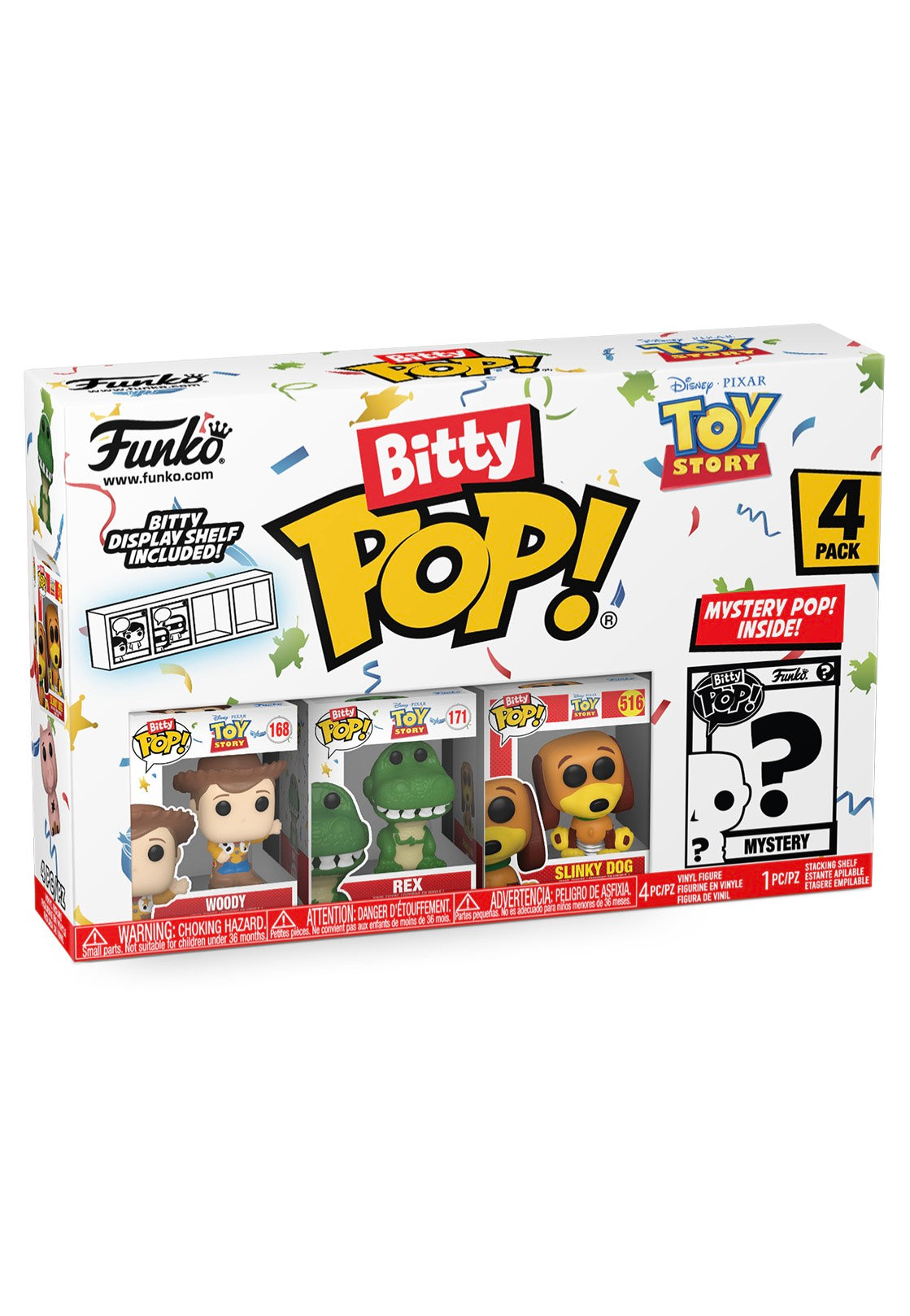 Toy Story - Woody Bitty POP! 4PK - Funko Pop | Neutral-Image