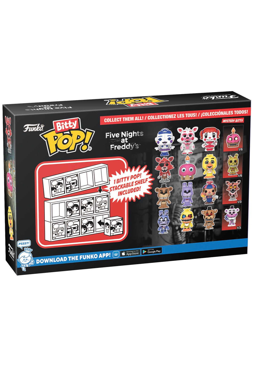 Five Nights At Freddy's - Freddy Bitty POP! 4PK - Funko Pop | Neutral-Image