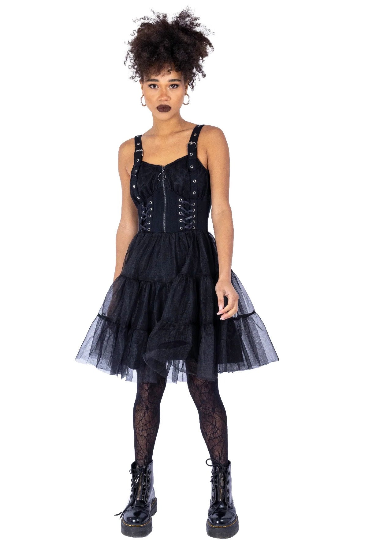 Vixxsin - Selkie Black - Dress | Women-Image