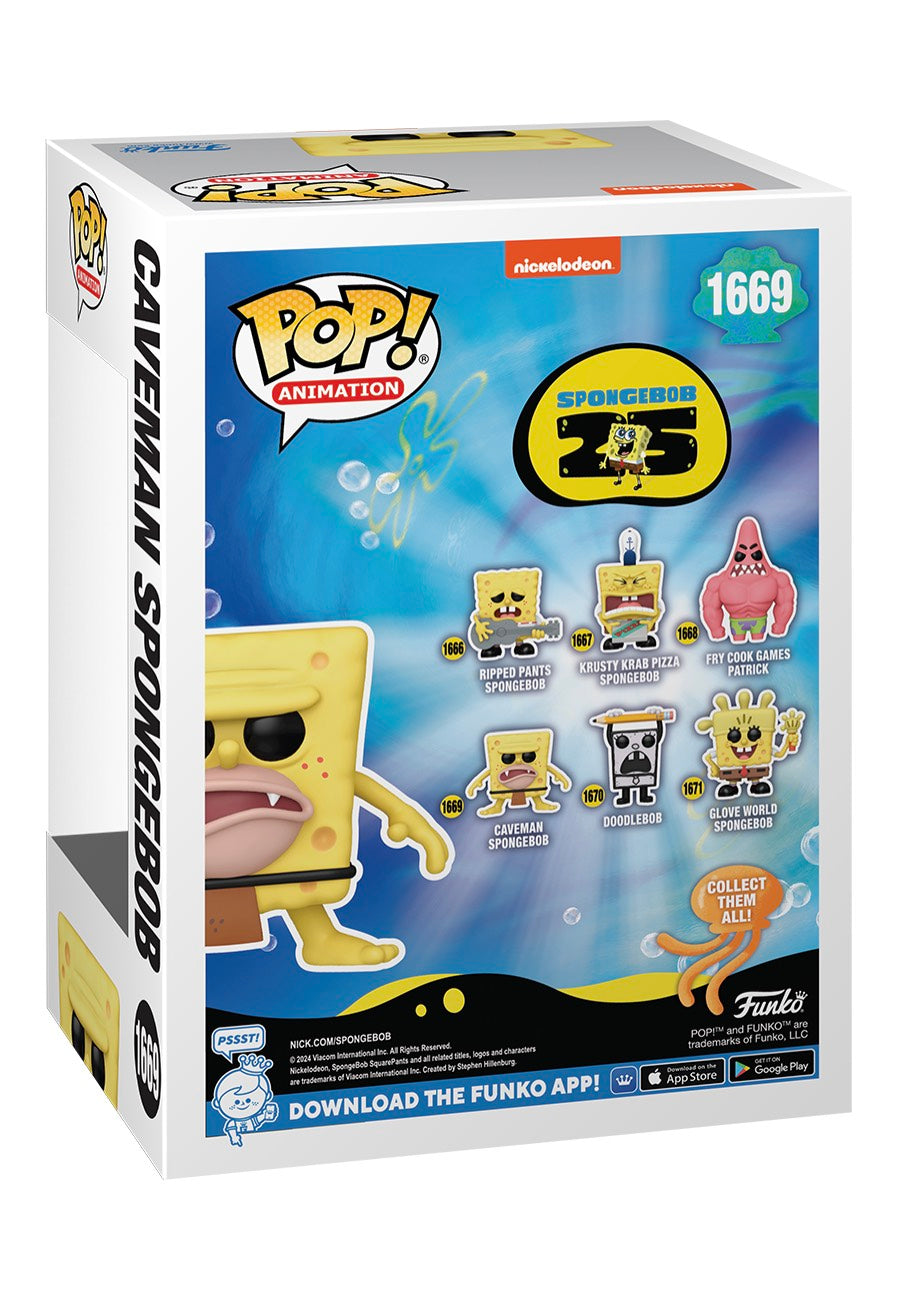 SpongeBob SquarePants - Caveman Spongebob POP! Vinyl - Funko Pop | Neutral-Image